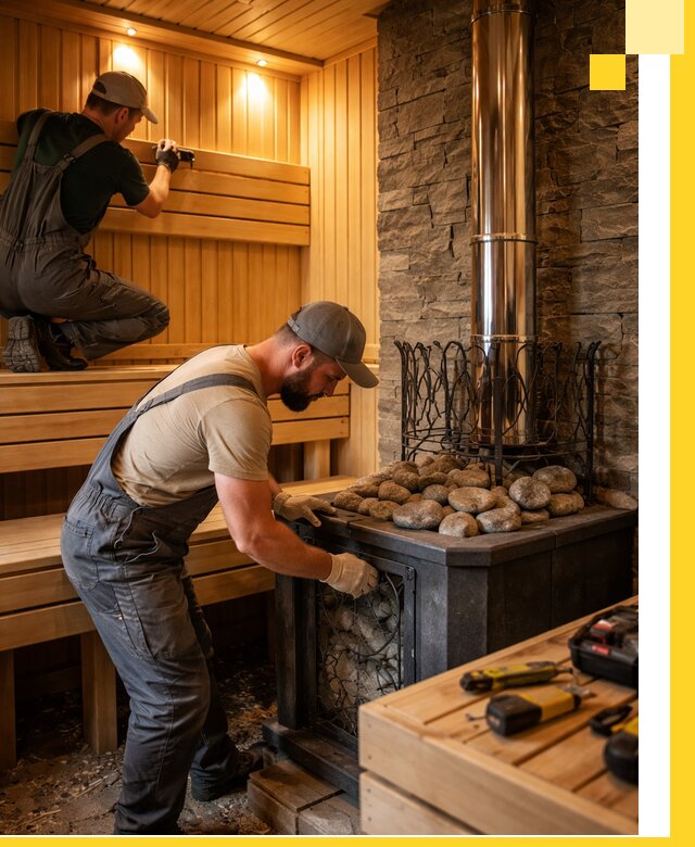 Комплексный дизайн бань, саун и зон отдыха в Владивостоке