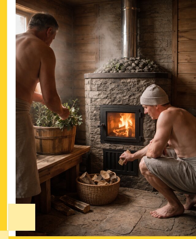 Банные печи под ключ в Владивостоке от 45747 р. | ЭриданВлд кирпичная