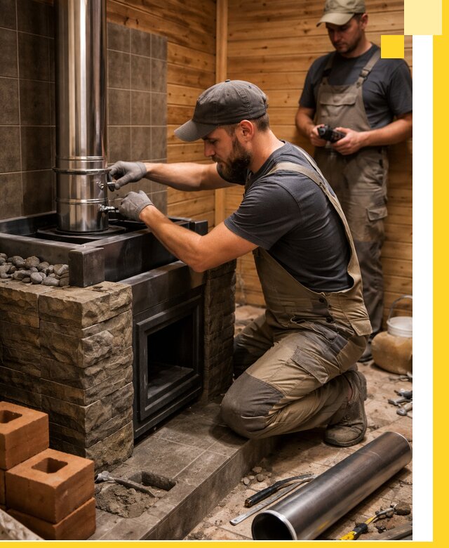 Изготовление и установка банных печей под ключ в Владивостоке