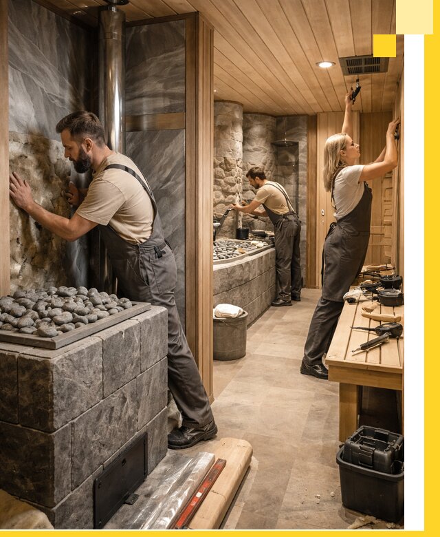 Строительство бань и SPA процедур в Владивостоке под ключ и отделкой