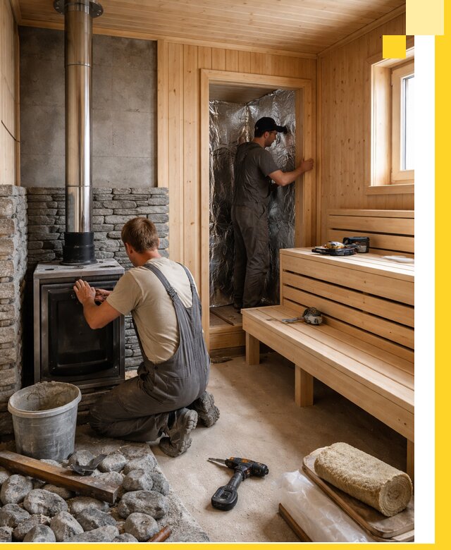 Строительство и изготовление бань под ключ в Владивостоке