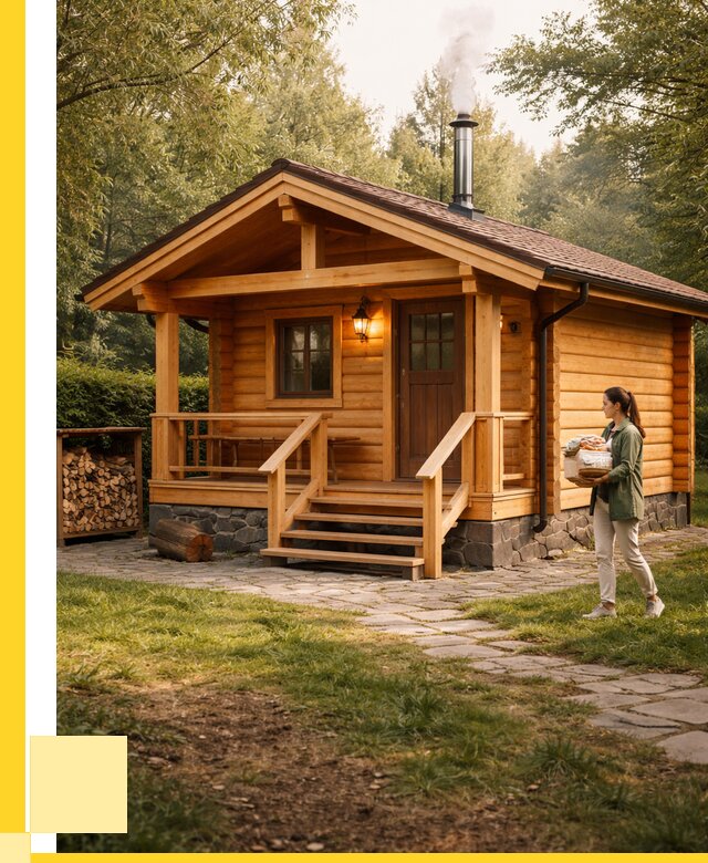 Купить баню под ключ в Владивостоке от 660790 р. | ЭриданВлд