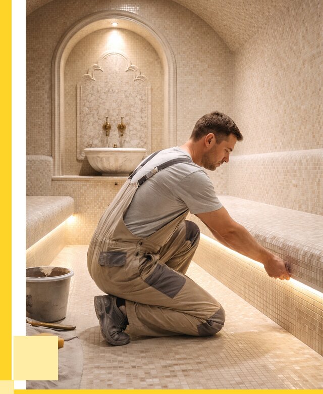 Отделка хамамов под ключ в Владивостоке от 5591 р. | ЭриданВлд