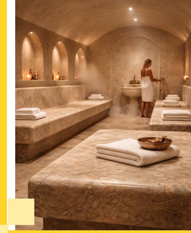 Лежаки для хамама в Владивостоке под ключ от 35581 р. | ЭриданВлд