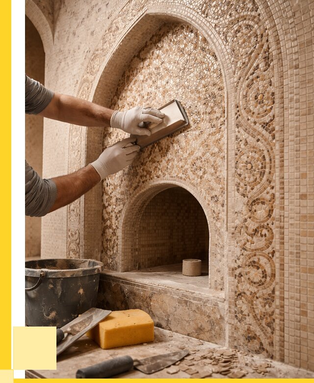 Мозаика для хамама в Владивостоке под ключ от 5083 р. | ЭриданВлд