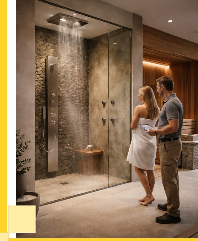 Купить душ впечатлений для дома в Владивостоке от 86411 р. | ЭриданВлд