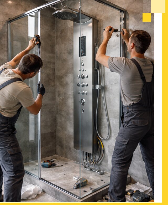 Проектирование и установка Душа впечатлений в Владивостоке