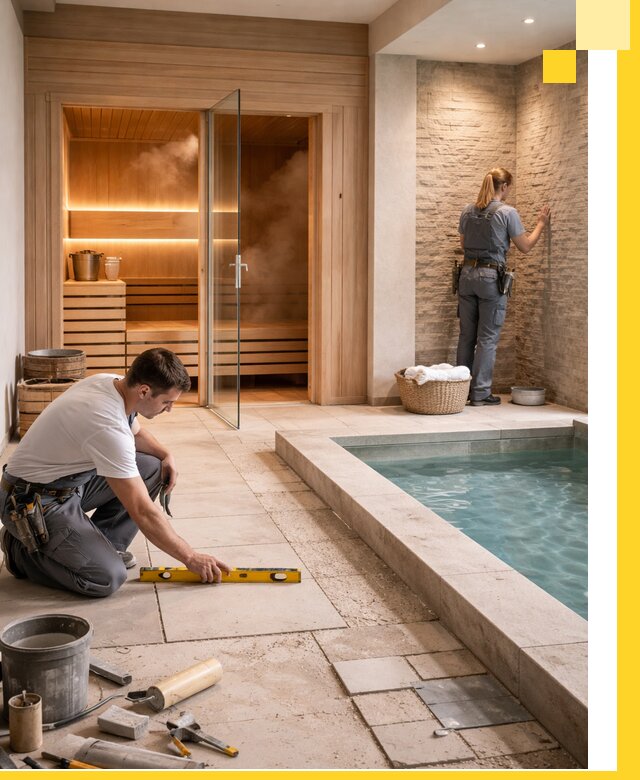 Комплексный дизайн и отделка интерьеров SPA под ключ в Владивостоке